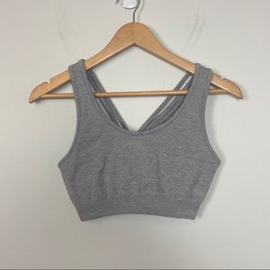 Yogalicious Grey Sports Bra Large